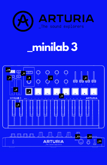 Arturia - MiniLab MK 2 Controller